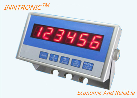 SS304 IP66 Programmable Stainless Steel Weight Controller Load Cell Display For Silo Scale