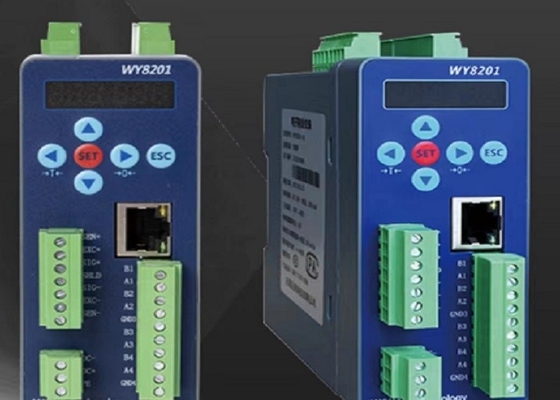WY8201 Blue Weighing Controller For Wheat Weighing Batching IP65 With A/D Chip DC24V 18-36V