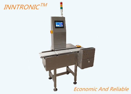 SS Automatische Kontrollwaagenmaschine Linie INCW-G220 Geschwindigkeit 100 Stk./Min. 5g-1500g 0,5g 0,1g Digitale Gewichtskontrolle für Lebensmittel und Getreide